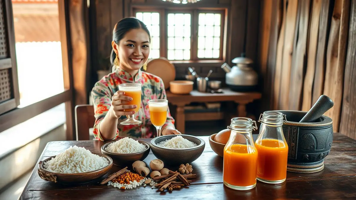 Manfaat Jamu Beras