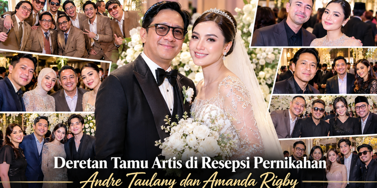 Deretan Tamu Artis Di Resepsi Pernikahan Andre Taulany Amanda